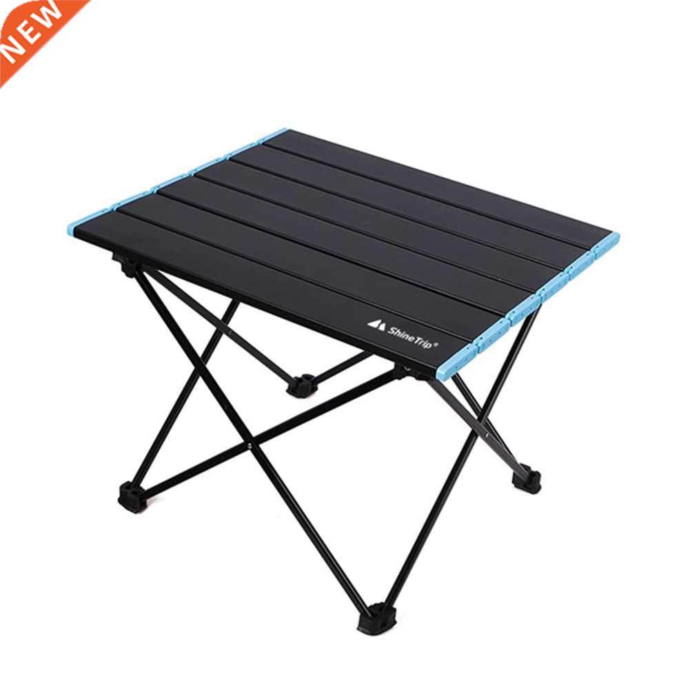 aluminum alloy portable folding camping table multifunctiona