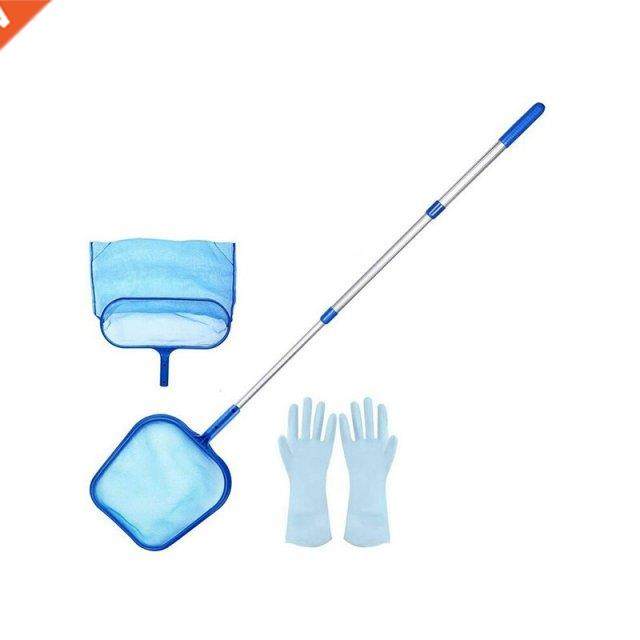 leaf skimmer pool cleaning kit,pool pond flat net pool leaf