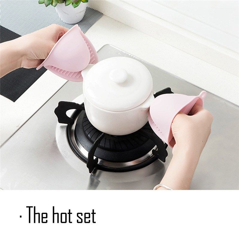 kitchen anti-hot clip anti-scald silicone clip cute against