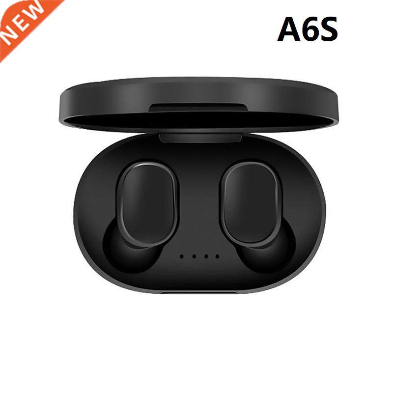 a6s wireless bluetooth tws earphones mini stereo earbud spor