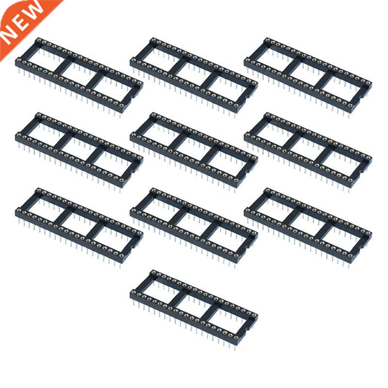 10 x 40 Pin DIP/DIL Turned Pin IC Socket Connector 0.6inch P