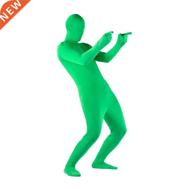 stretchy body green screen suit video chroma key comfortable