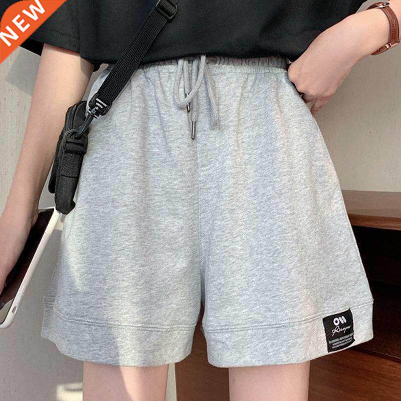 summer sreetwear shorts loose high waist oversize casual ela