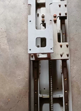 台湾精密一字滑台，铁材质，行程1100mm，总长1.42米， 议价