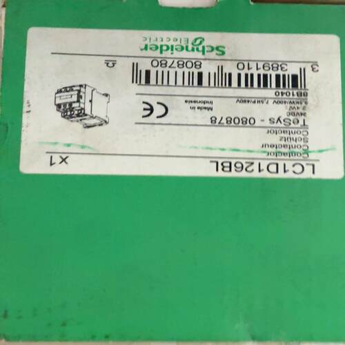 施耐德接触器LC1D126BL(议价）