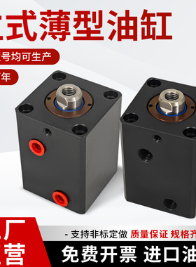 方形薄型油缸CX-SD CHTB ISD JOB32 2550 63X20*模具液压小型油缸