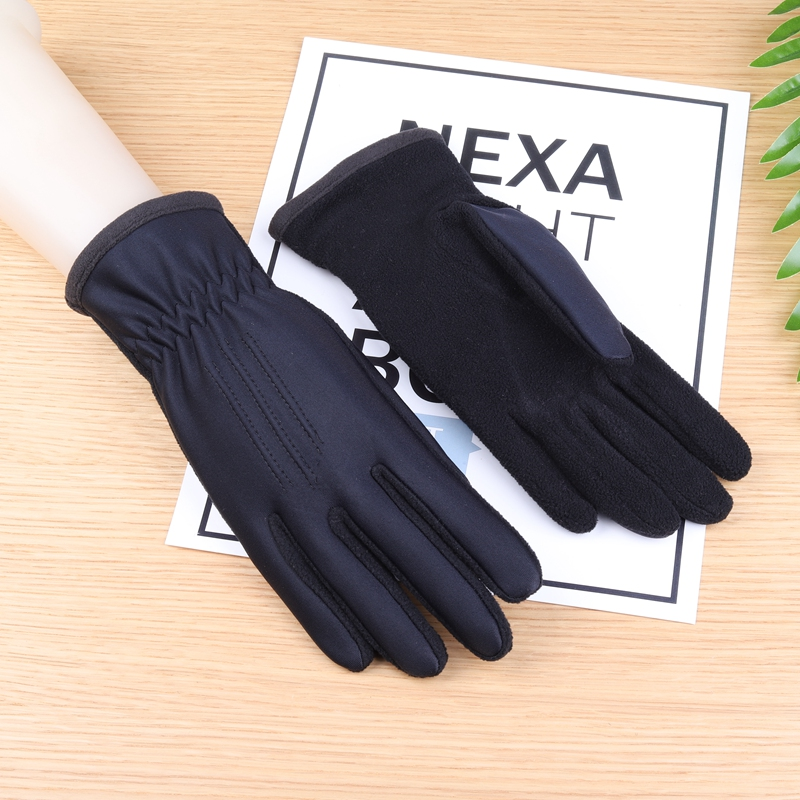 女士单层防风骑行耐磨开车手套