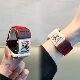 适用苹果手表iwatch10 s11表带百搭腊肠狗涂鸦磁吸扣applewatch98