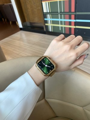 适用于applewatch苹果表带iwatch765432SE金属表带不锈钢商务男女