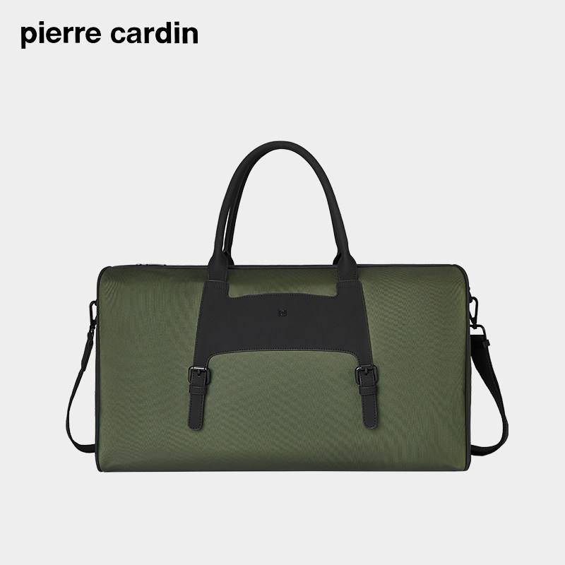 皮尔卡丹旅行包大容量男士出差手提旅游包休闲简约男款短途行李包