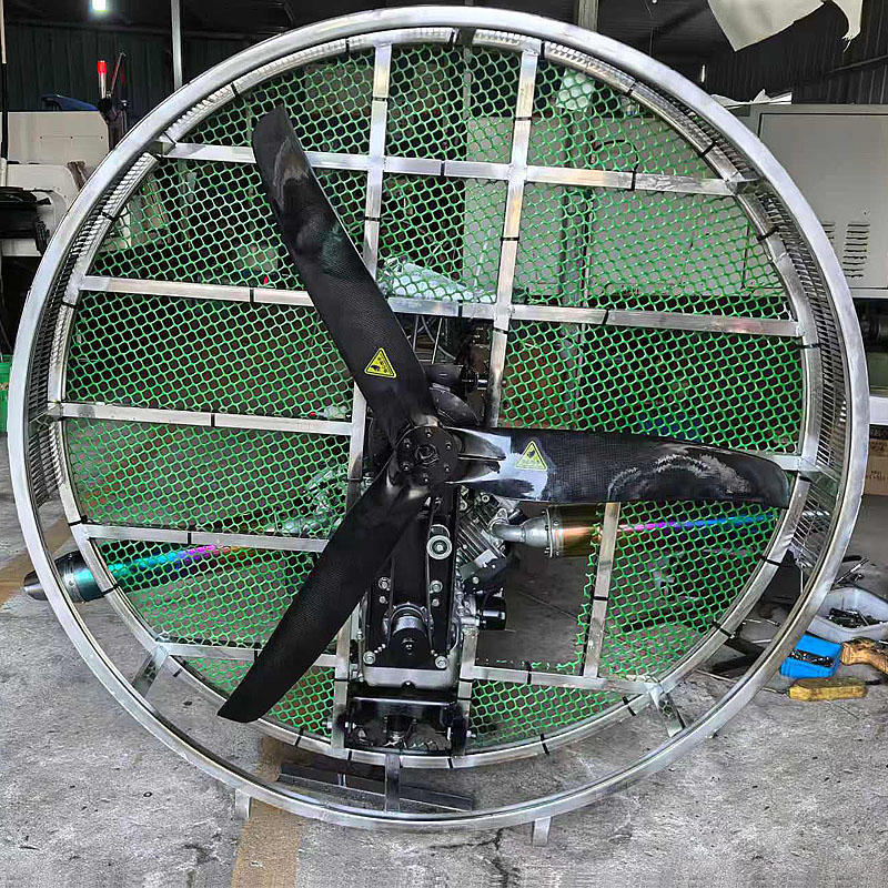 GB1000宗申汽油机风力推进器 船平板船挂浆机鱼虾蟹塘风动推动器