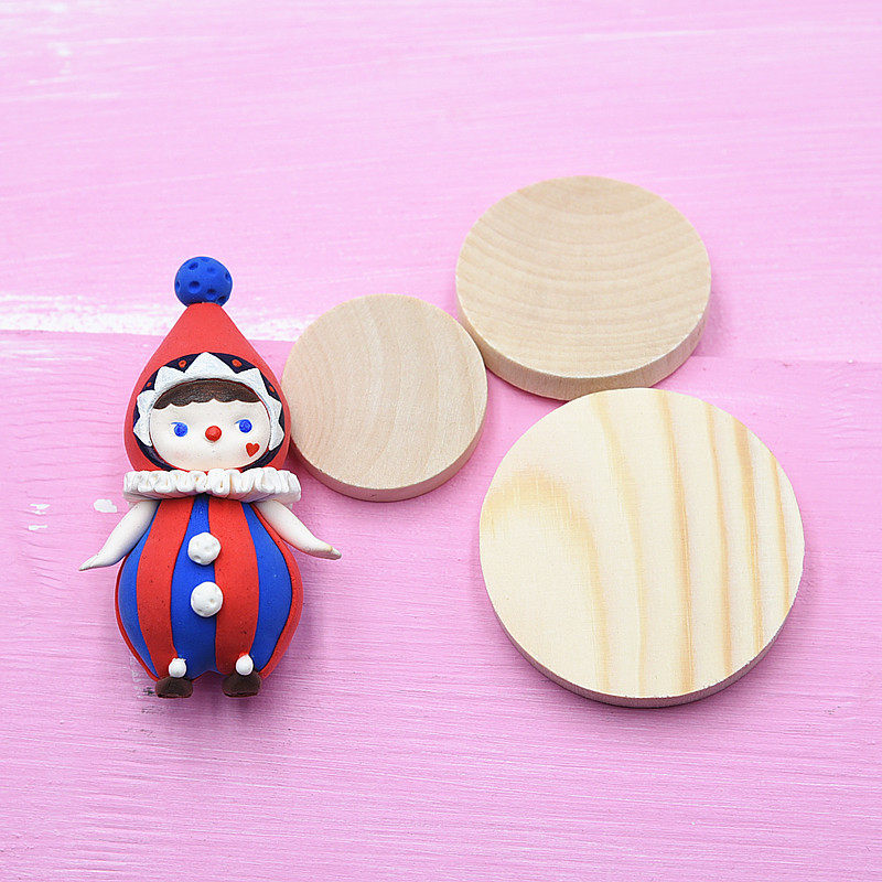 手工diy超轻粘土软陶手办圆木片天然杉木底座圆木diy树桩木头底座,玩具/童车/益智/积木/模型,粘土/超轻粘土,淘宝优惠券,粉丝福利购,淘宝优惠卷