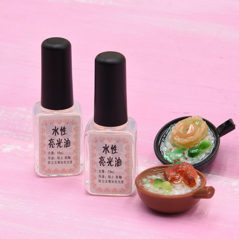 软陶泥软陶土超轻粘土上光油表面封层亮光油增水性亮高光油防尘剂,玩具/童车/益智/积木/模型,粘土/超轻粘土,淘宝优惠券,粉丝福利购,淘宝优惠卷
