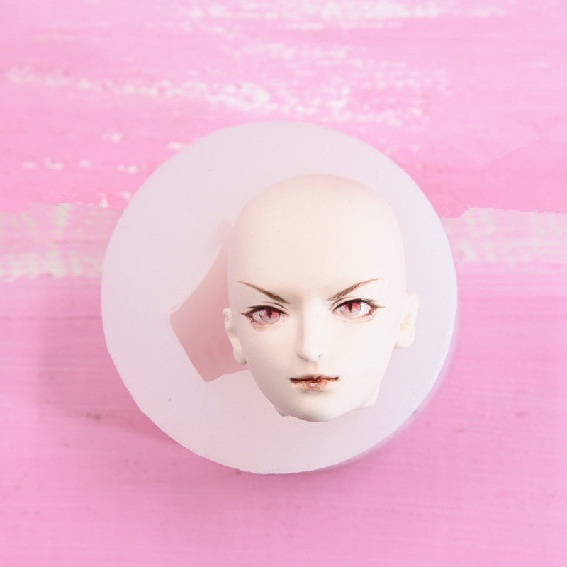 8分bjd超轻粘土软陶翻糖硅胶脸模chu娃娃脸部模具ob11娃头脸模,玩具/童车/益智/积木/模型,粘土/超轻粘土,淘宝优惠券,粉丝福利购,淘宝优惠卷
