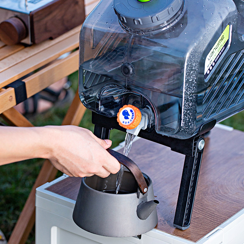 户外带龙头水桶家用储水用纯净车载食品级塑料矿泉饮水箱家用蓄水