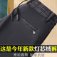 子中青年男款 秋冬加绒保暖休闲长裤 宽松直筒爸爸大码 灯芯绒裤 卫裤