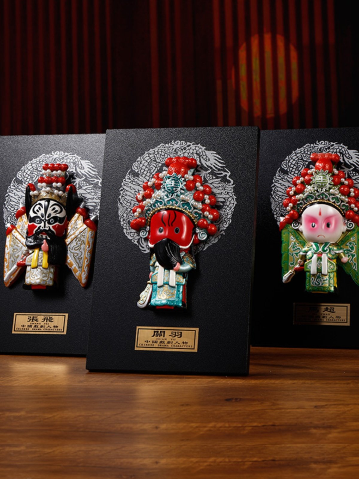 川剧脸谱泥人泥塑装饰摆件京剧脸谱挂件中国风四川成都礼品送老外,特色手工艺,泥人/泥塑/面塑,淘宝优惠券,粉丝福利购,淘宝优惠卷