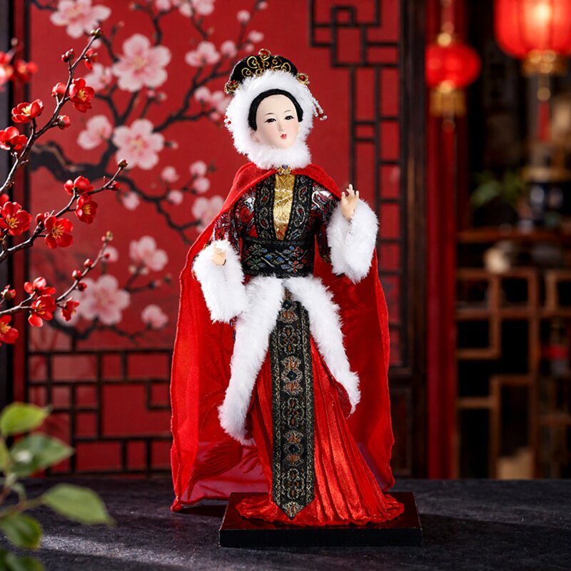 中国古风北京绢人格格娃娃淘宝图片