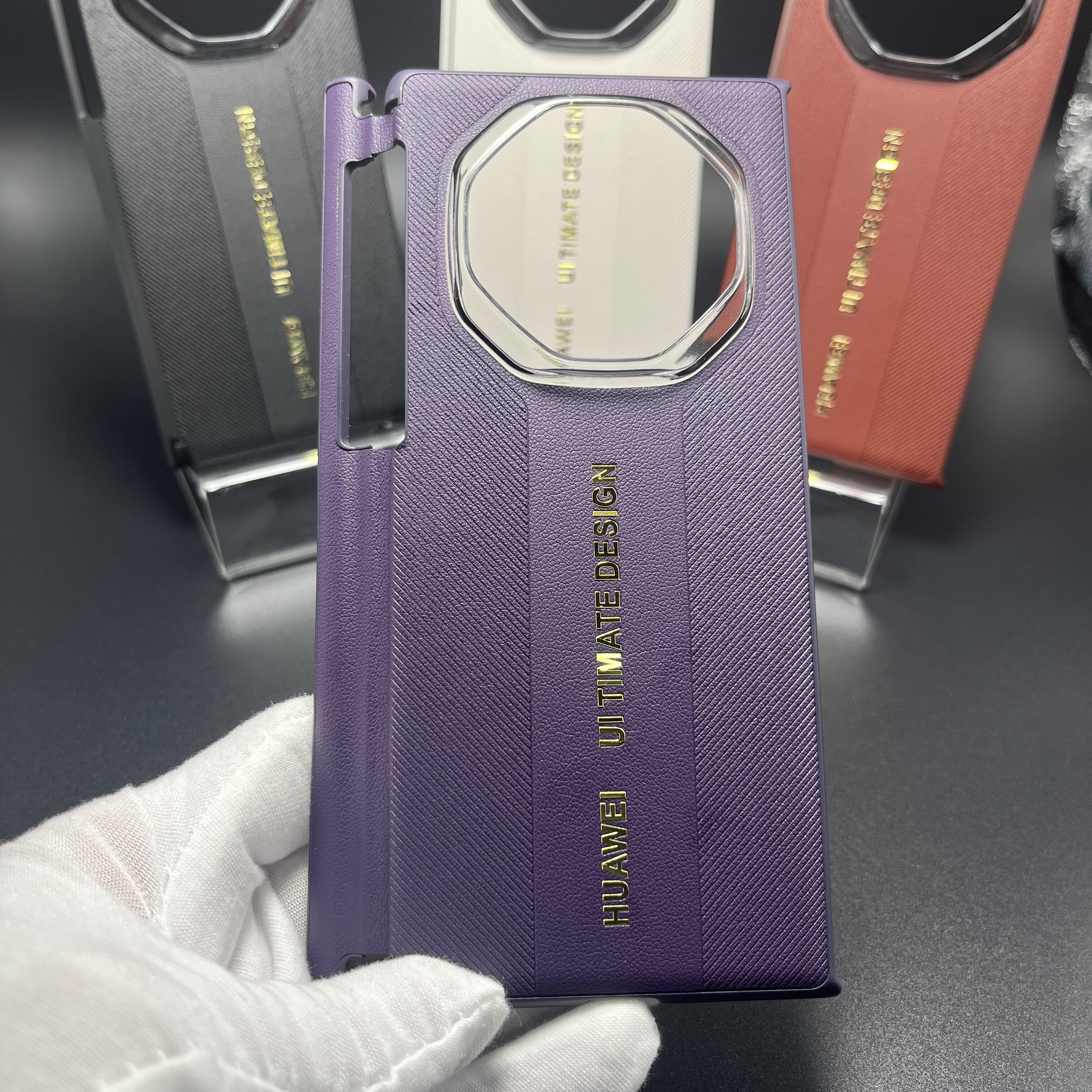 适用华为matexts原厂手机壳官方非凡大师XT超薄三折叠官方原装同款正品全包磁吸智能视窗皮套保护外壳全包硬