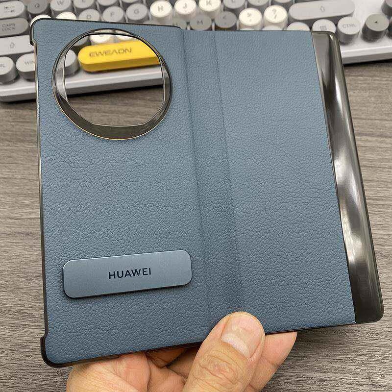 原装正品适用华为matex6手机保护壳官方原装同款中轴全包防摔保护壳x6典藏版新款折叠屏多向支架高级感翻盖保