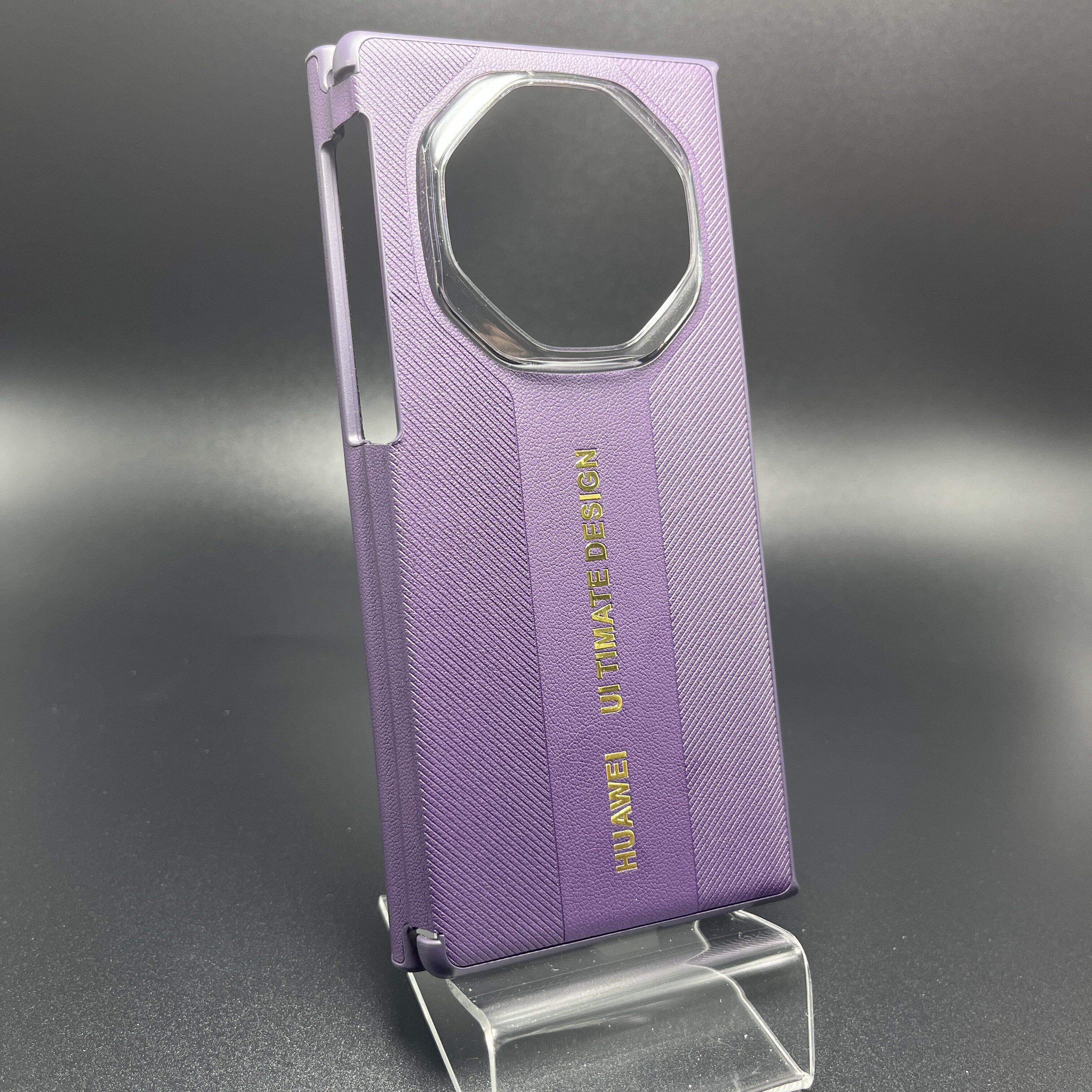 适用华为MateXT手机壳非凡大师三折叠高端超薄全包磁吸防摔保护套XTs真皮原装中轴保护男女新款简约商务后壳图片