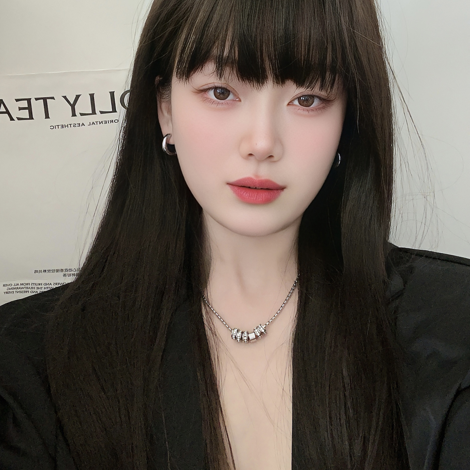 无品牌通过不掉色女时尚项链