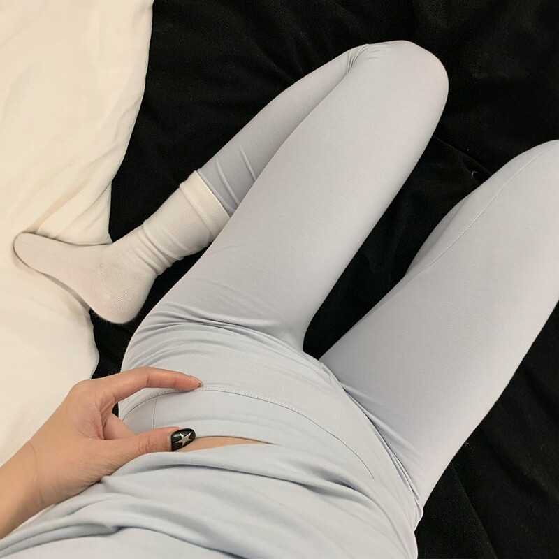 柔软舒适纯色秋衣秋裤保暖内衣套装女纯棉圆领打底衣修身2026新款