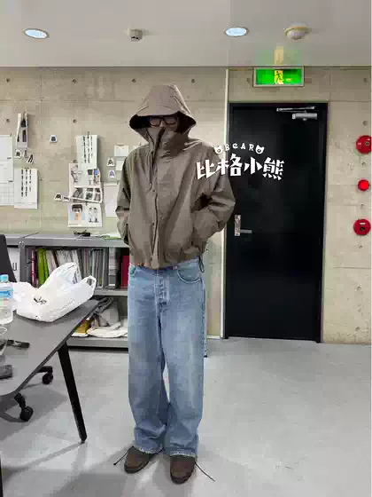 [in Stock] Big Bear 009 Khaki Spring Jacket Fully Custom-Dyed Steve Denim Perfect Match