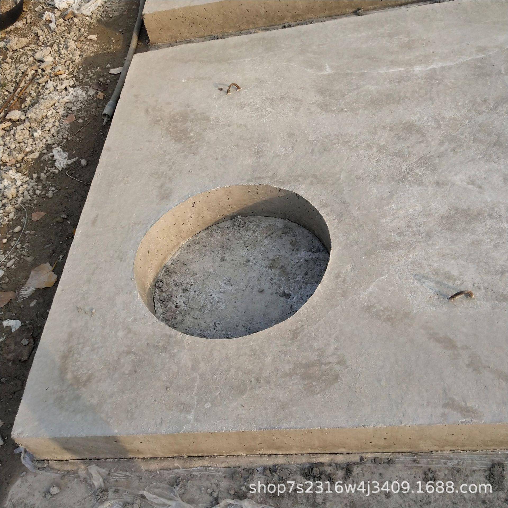 河北徐水成品钢纤维混凝土检查井预制井盖板承压圈