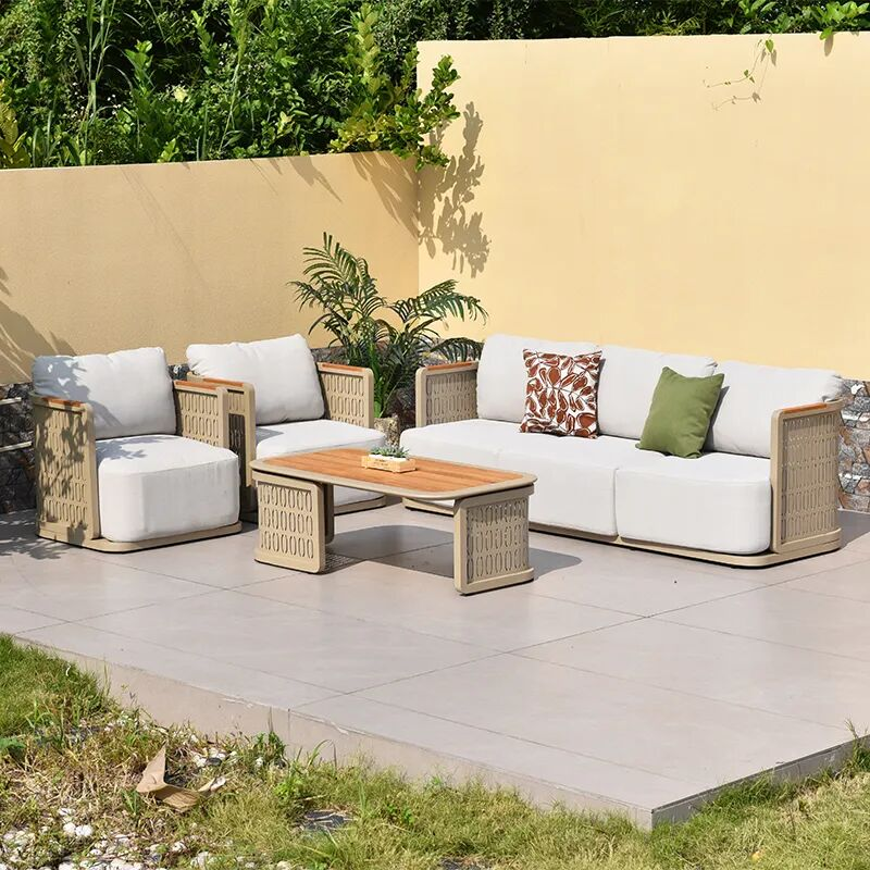 防水防晒铝合金户外布艺沙发