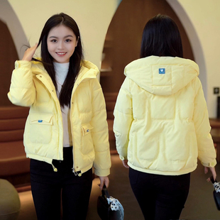 棉服女冬季新款2024今年流行的爆款冬装棉衣短款小个子面包服外套