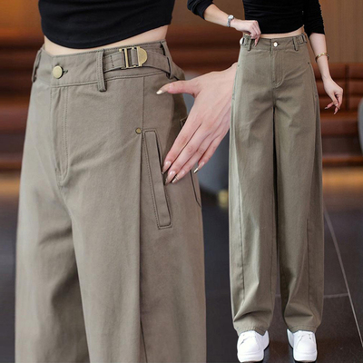 美式工装裤女款2025年新款春秋款