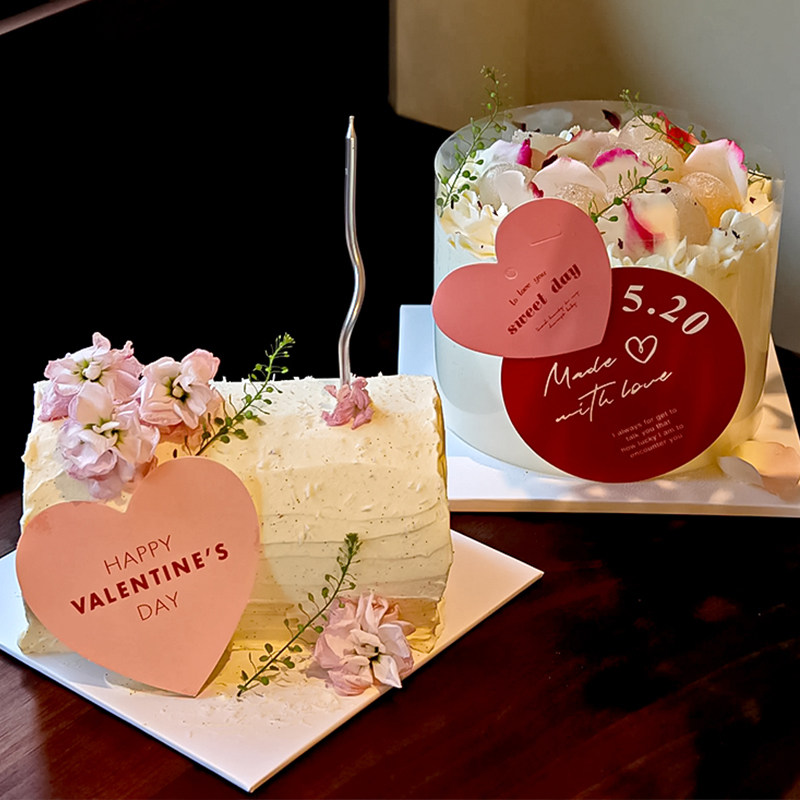 网红520情人节裱花蛋糕卷毛巾卷521情侣表白纪念日甜品爱心卡插件,节庆用品/礼品,蛋糕/烘焙装饰用品,淘宝优惠券,粉丝福利购,淘宝优惠卷