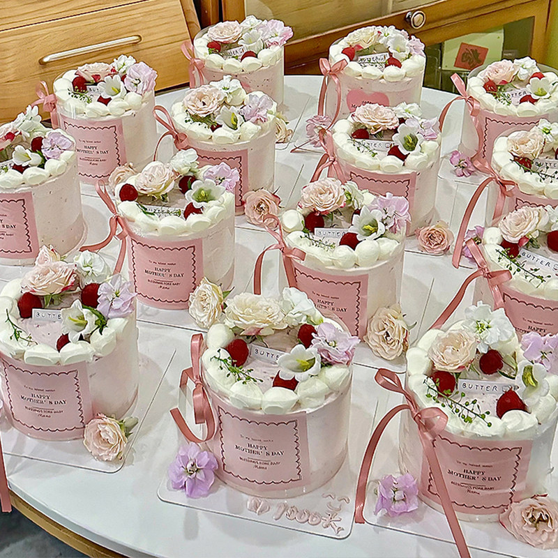 网红ins母亲节女神节唯美鲜花蛋糕装饰粉色英文贴纸DIY蝴蝶结丝带,节庆用品/礼品,蛋糕/烘焙装饰用品,淘宝优惠券,粉丝福利购,淘宝优惠卷