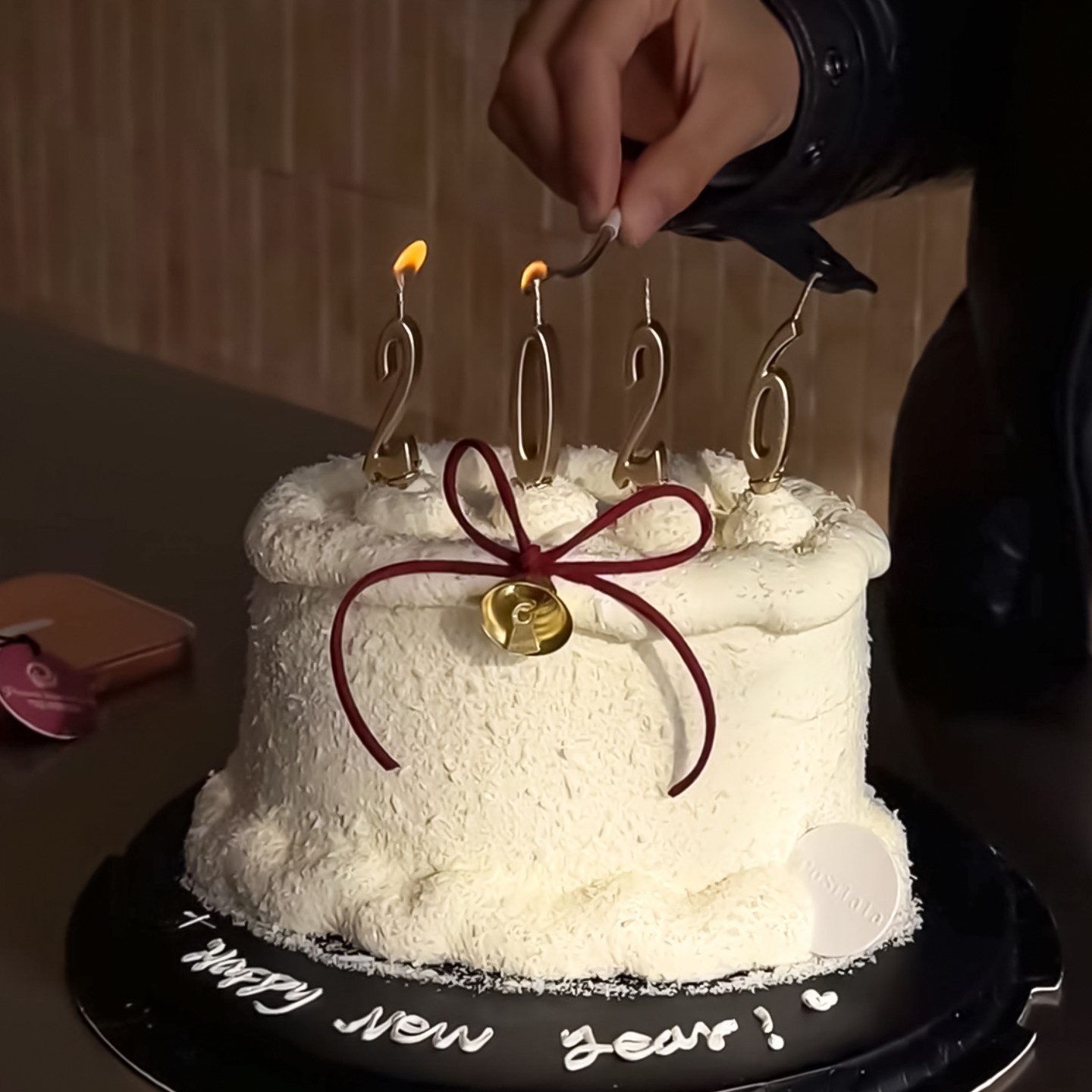 简约2026新年跨年迷你数字蜡烛蛋糕装饰DIY蝴蝶结丝带小铃铛装扮,节庆用品/礼品,蛋糕/烘焙装饰用品,淘宝优惠券,粉丝福利购,淘宝优惠卷