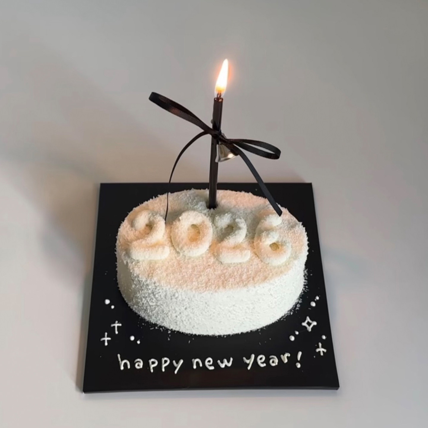 简约ins风新年跨年主题数字2026蛋糕装饰迷你小铃铛DIY蝴蝶结丝带,节庆用品/礼品,蛋糕/烘焙装饰用品,淘宝优惠券,粉丝福利购,淘宝优惠卷