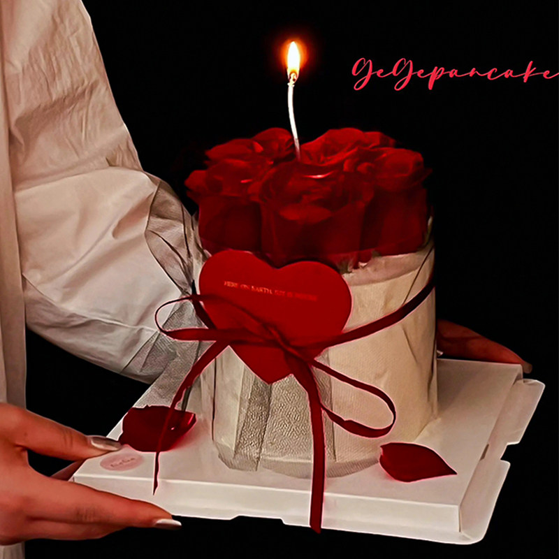 2.14情人节红玫瑰花蛋糕装饰情侣告白鲜花花束爱心印花卡纸杯插件,节庆用品/礼品,蛋糕/烘焙装饰用品,淘宝优惠券,粉丝福利购,淘宝优惠卷