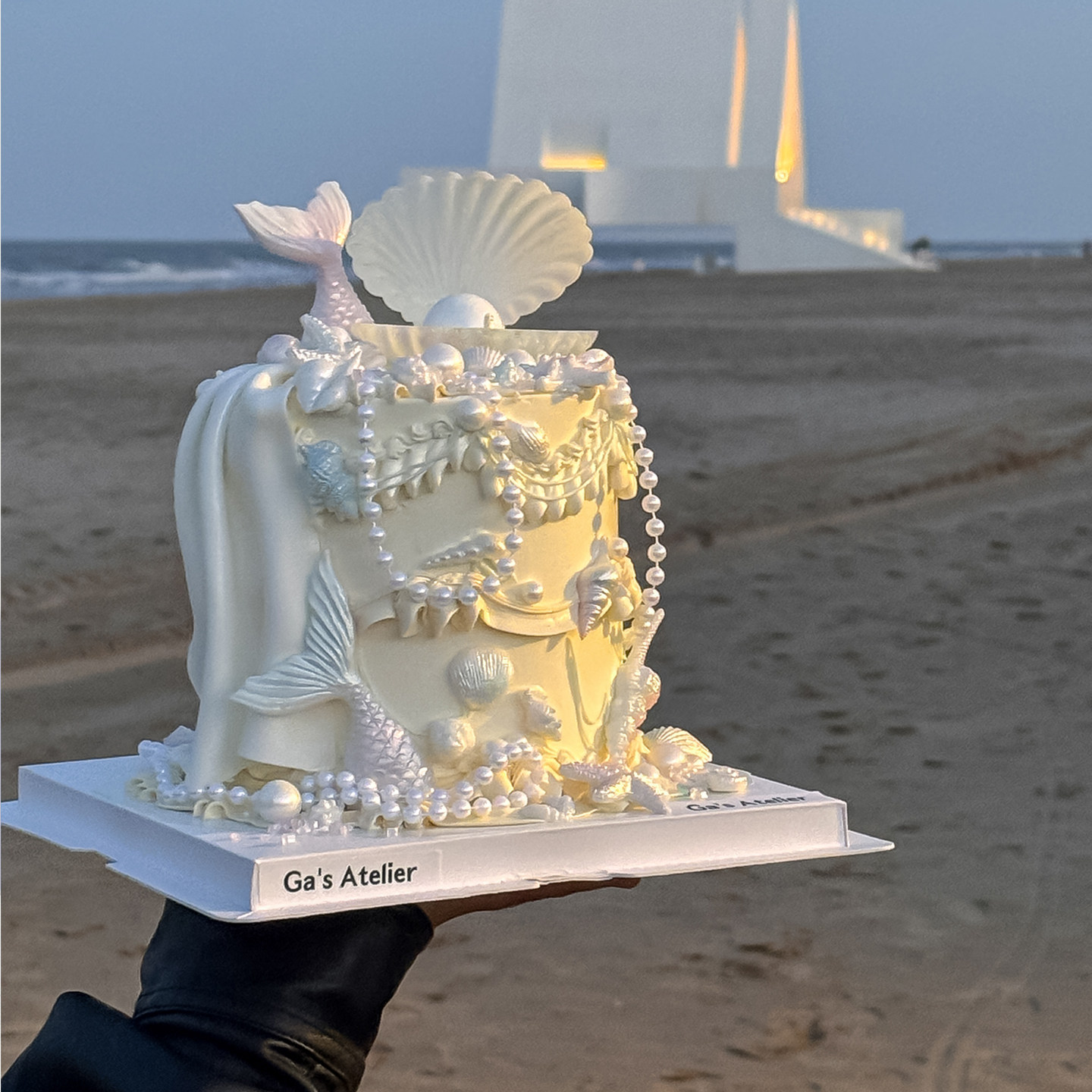 浪漫氛围感仙女生日手绘贝壳蛋糕装饰海洋主题珍珠链鱼尾海螺模具,节庆用品/礼品,蛋糕/烘焙装饰用品,淘宝优惠券,粉丝福利购,淘宝优惠卷