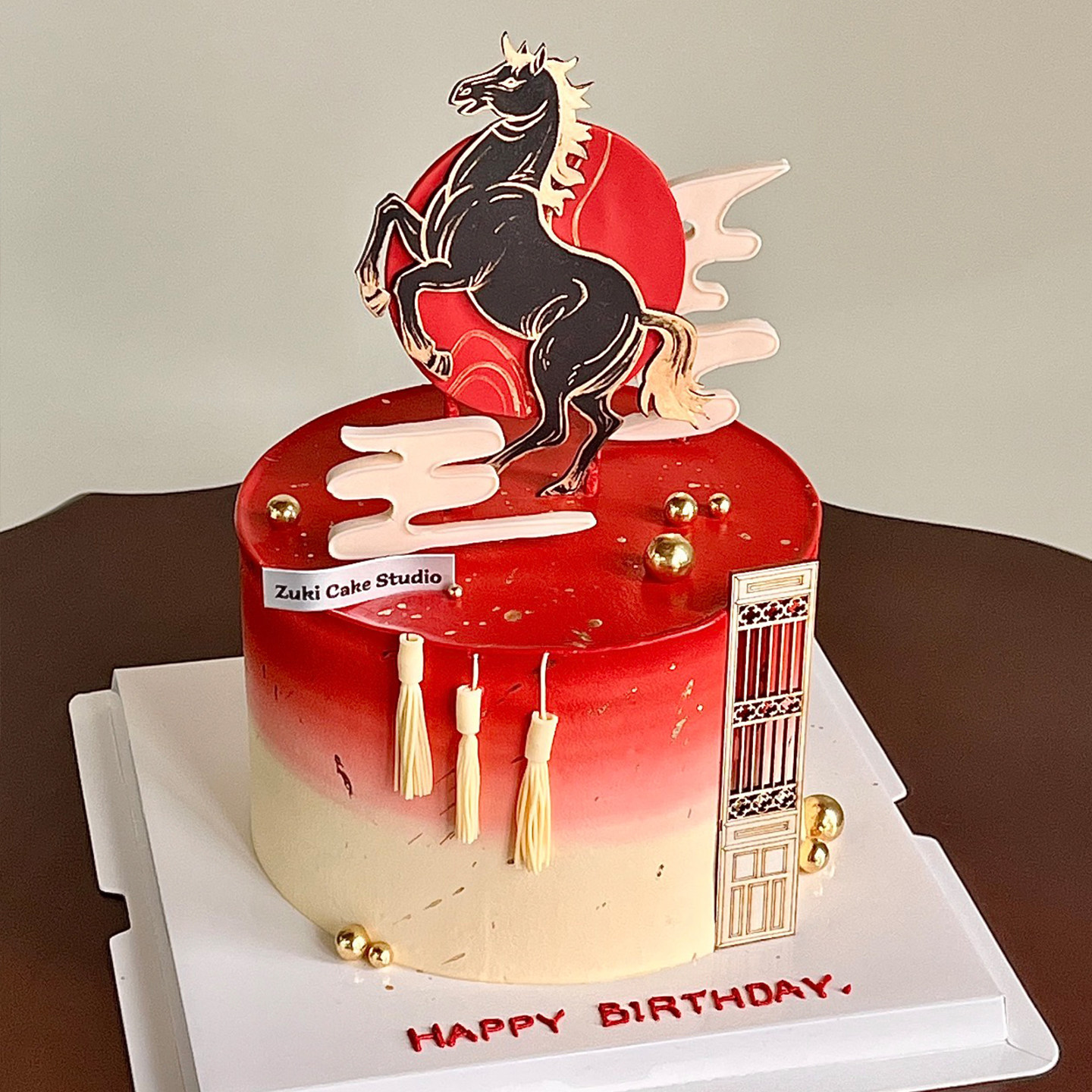 中式高级感朝阳奔腾骏马男士生日蛋糕装饰新年马年氛围感屏风装饰,节庆用品/礼品,蛋糕/烘焙装饰用品,淘宝优惠券,粉丝福利购,淘宝优惠卷