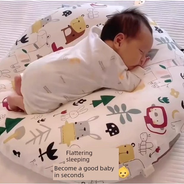 婴儿防呕吐斜坡护理枕二合一枕防胀气溢奶窒息新生儿神器斜坡靠垫