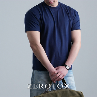 【显壮显肩宽】GZX ZEROTOX索罗娜凉感T恤正肩棉质运动健身短袖夏