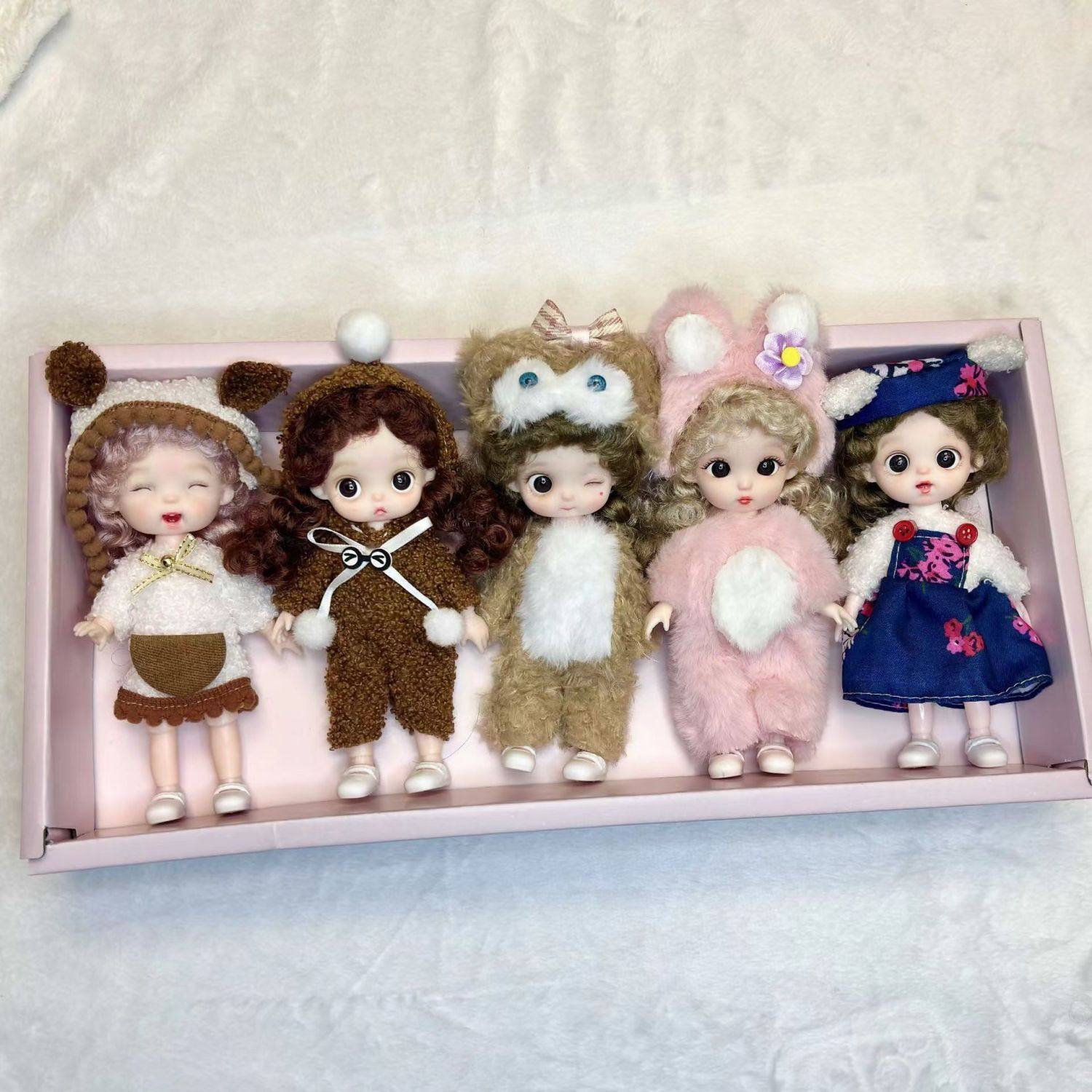 17厘米洋娃娃公主8分女孩礼盒套装玩具公主娃娃换装生日礼物,玩具/童车/益智/积木/模型,逻辑/思维训练玩具,淘宝优惠券,粉丝福利购,淘宝优惠卷