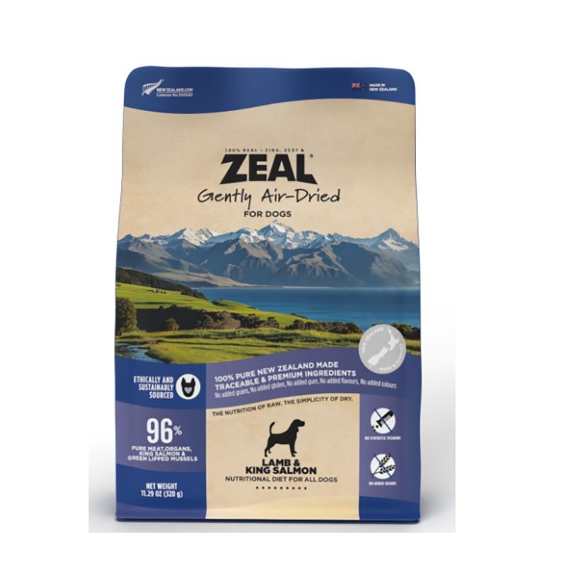 风干狗粮新西兰进口牛肉三文鱼成犬幼犬天然风干粮320g/960g