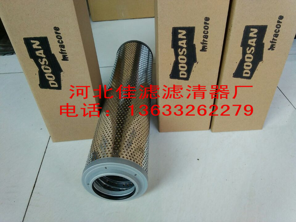 DH80G 130 150挖掘机配件液压回油滤芯2474-9003B 现货销售