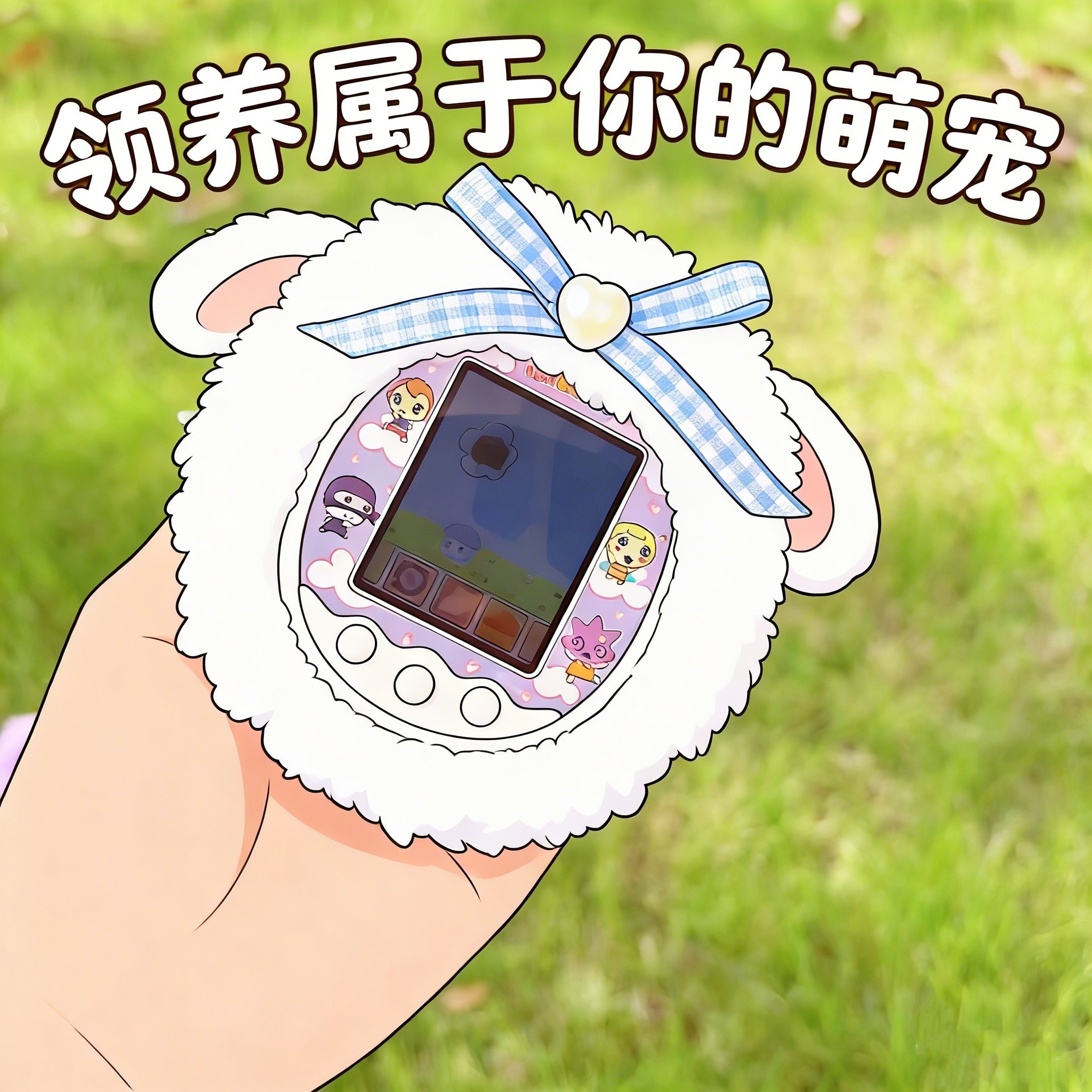 新款拓麻歌子彩屏电子宠物机养成交友游戏机怀旧玩具男女节日礼物