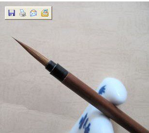 毛笔勾线笔狼毫花枝俏国画细线描边练习书画工具5元