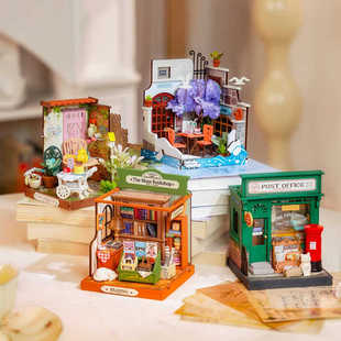 rolife若来方寸之间小屋DIY手工迷你娃屋微缩模型拼装女生日礼物