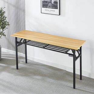 餐桌商用餐饮店长条桌子长条形折叠桌子培训会议加厚饭店小吃店桌