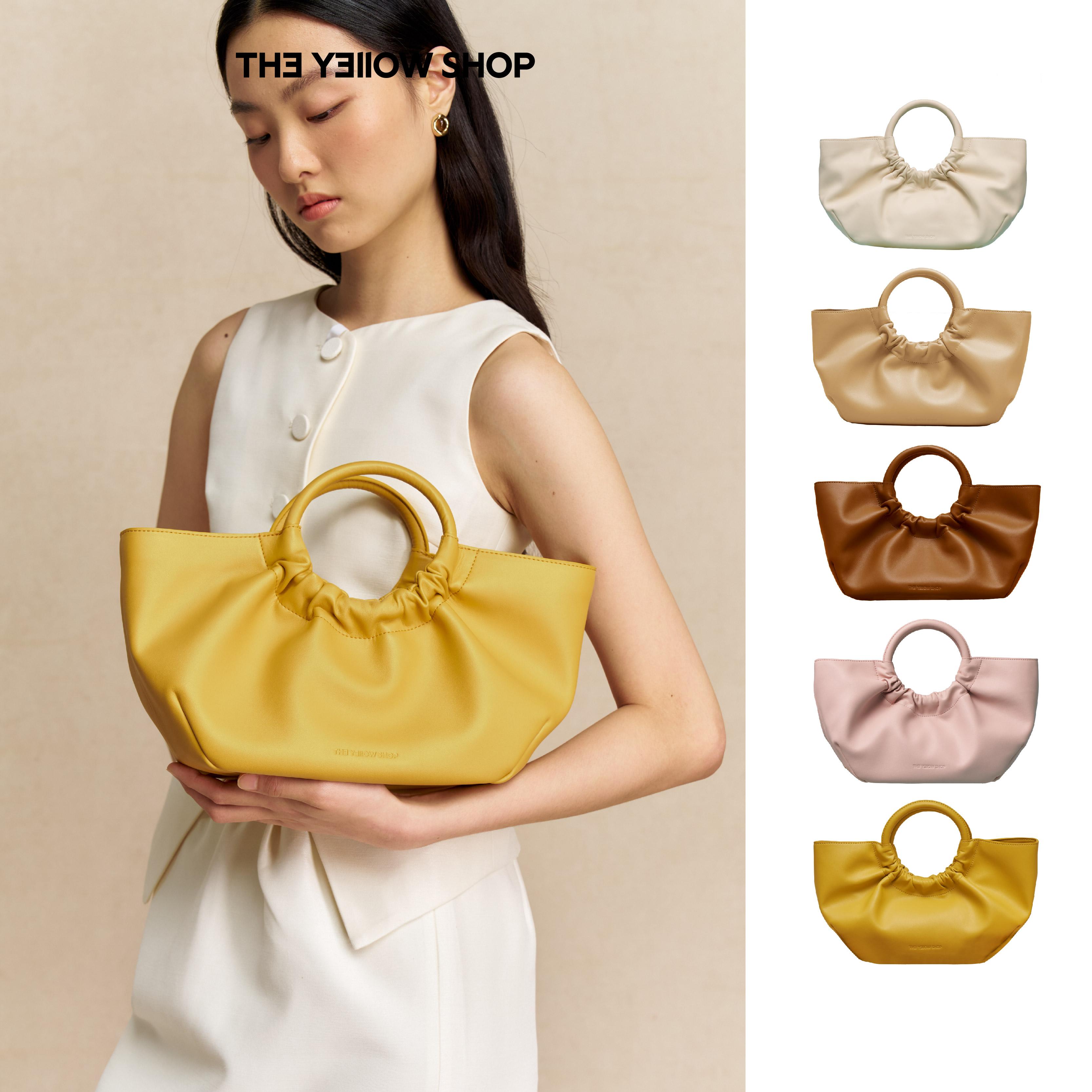 咖啡厅社交托特包轻商务牛皮手提