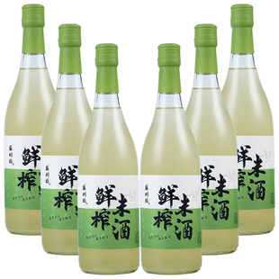 苏州桥鲜榨米酒5度苏州老字号糯米酒特产酒酿700ml 醪糟米酿 6瓶装